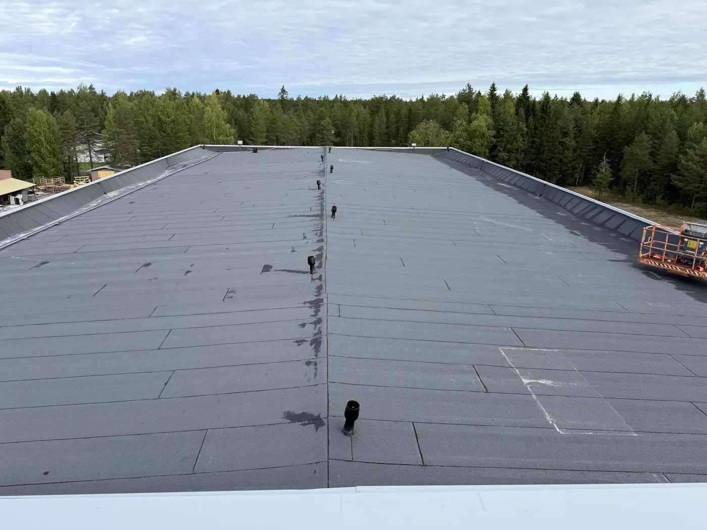HuopaKuningas felt roof project